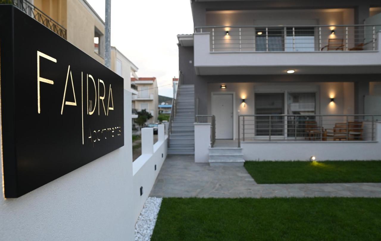 Néa Péramos Faidra Apartments מראה חיצוני תמונה
